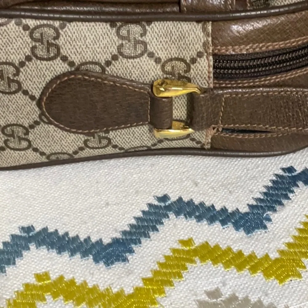 Gucci vintage GG Supreme Web Sherry Line Shoulder Bag - Picture 13 of 16